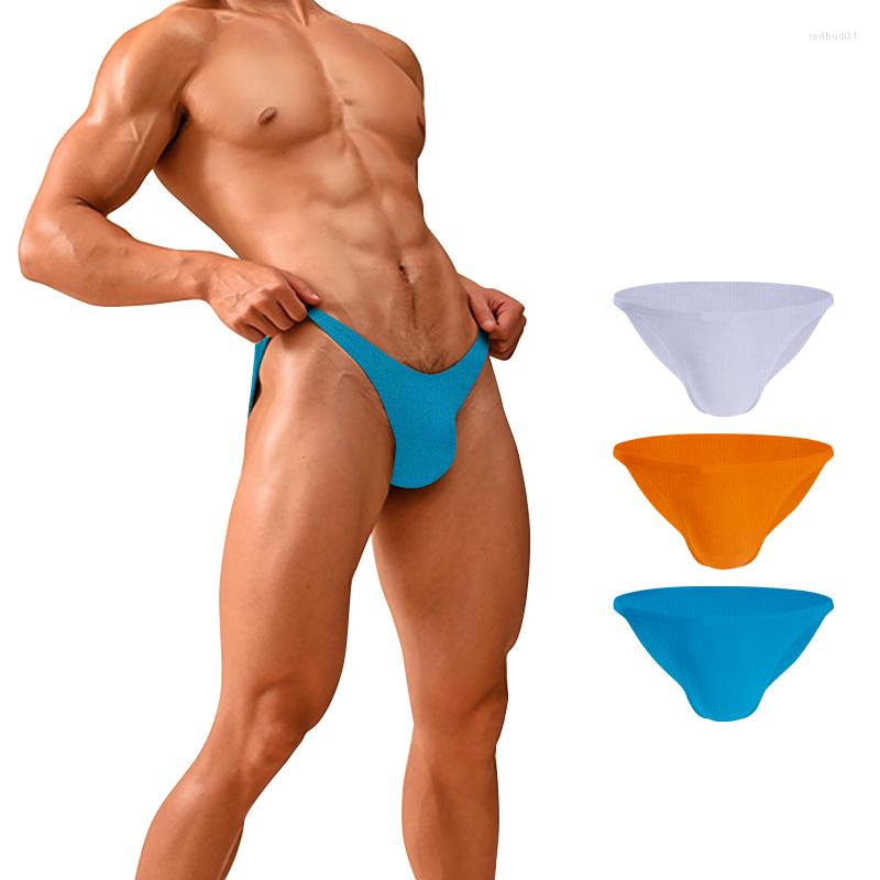 

Underpants 2023 Men's Panties Sissy Gay Sexy Underwear Men Briefs Bikini Cotton Soft Male Simple Hip Lift Comfortable AD7116, One
