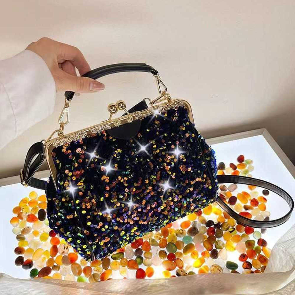 

Fashion Large Capacity Shoulder Bags For Women Shine Sequins Handbag Totes Female Shopping Bag Pack bolsa feminina 230315, Multi