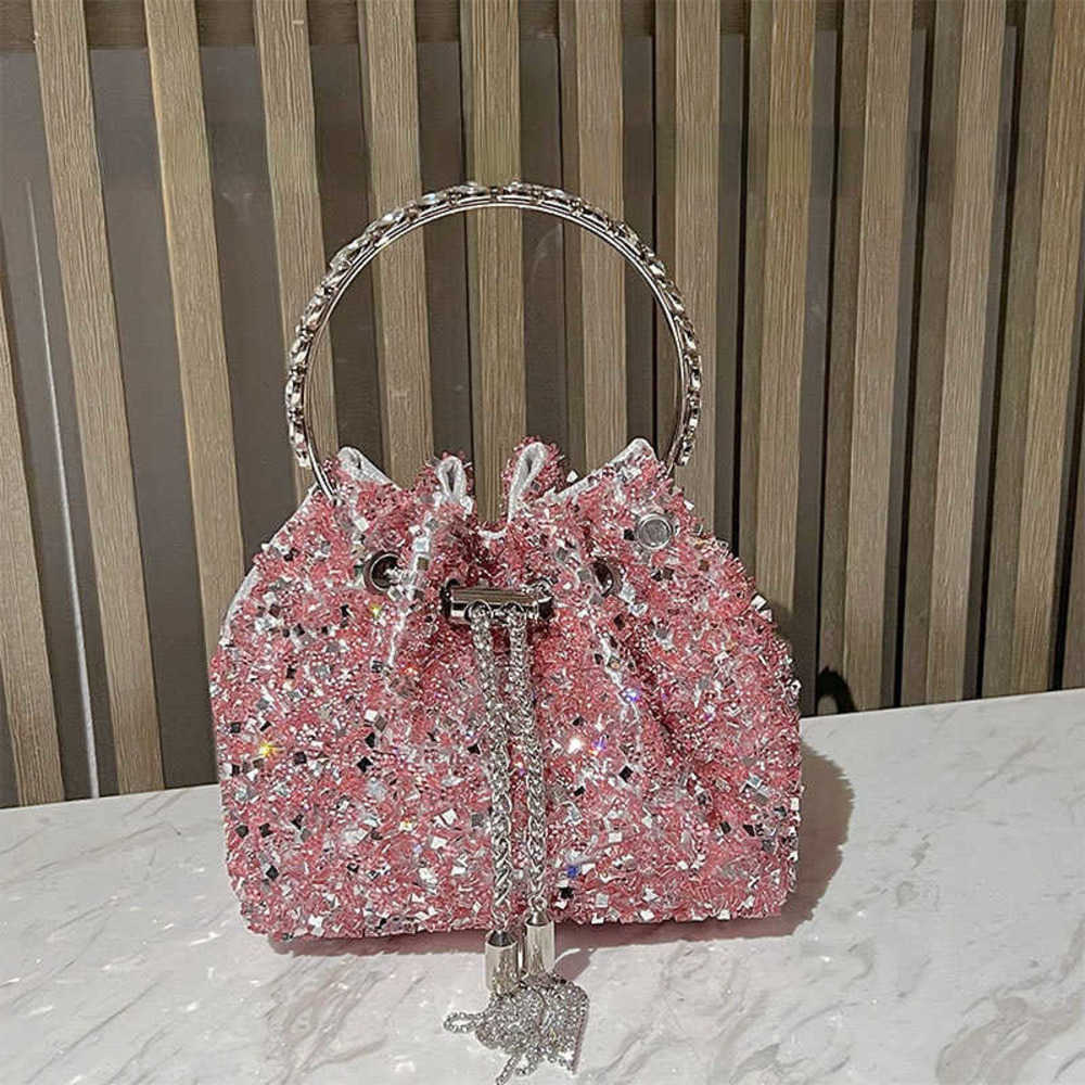 

purses and handbags luxury designer hand Chains Sequined mini 230315, Blue