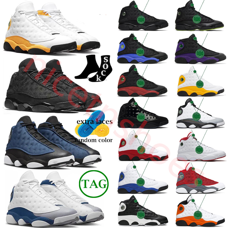 

Court Purple Black Flint 13s Basketball Shoes Mens Jumpman 13 Playground Del Sol Reverse Bred Court Purple University Blue Trainers, Color#15