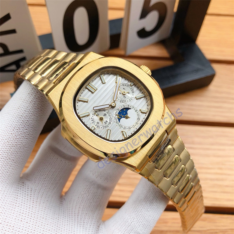 

Designer mens watch Luxury fashion multifunctional movement watch Gold rose gold fully automatic movement mechanical men watches Montre de luxe, Tool