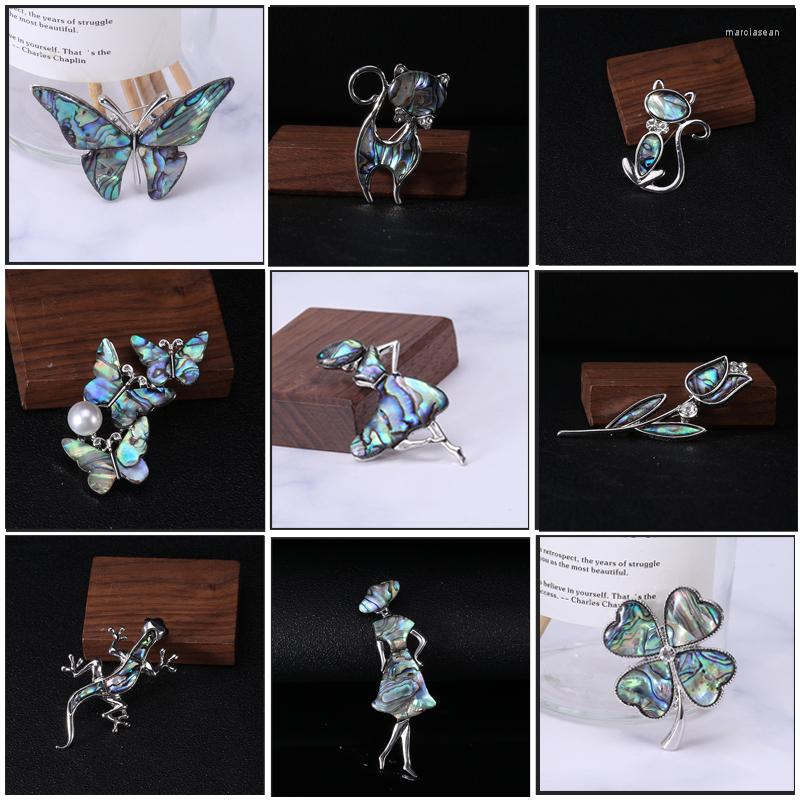 

Brooches Dmari Women Brooch For Luxury Clothing Animals And Insects Illusory Shell Lapel Pin Korean Fashion Specific Design Accessories