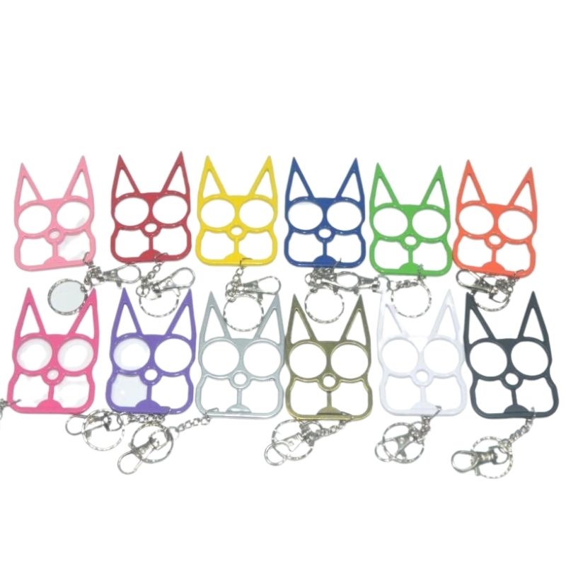 

Multicolor Thickened Metal Knuckle Duster Four Finger Tiger Outdoor Camping Safety Defense Pocket EDC Tool, Fa556 212