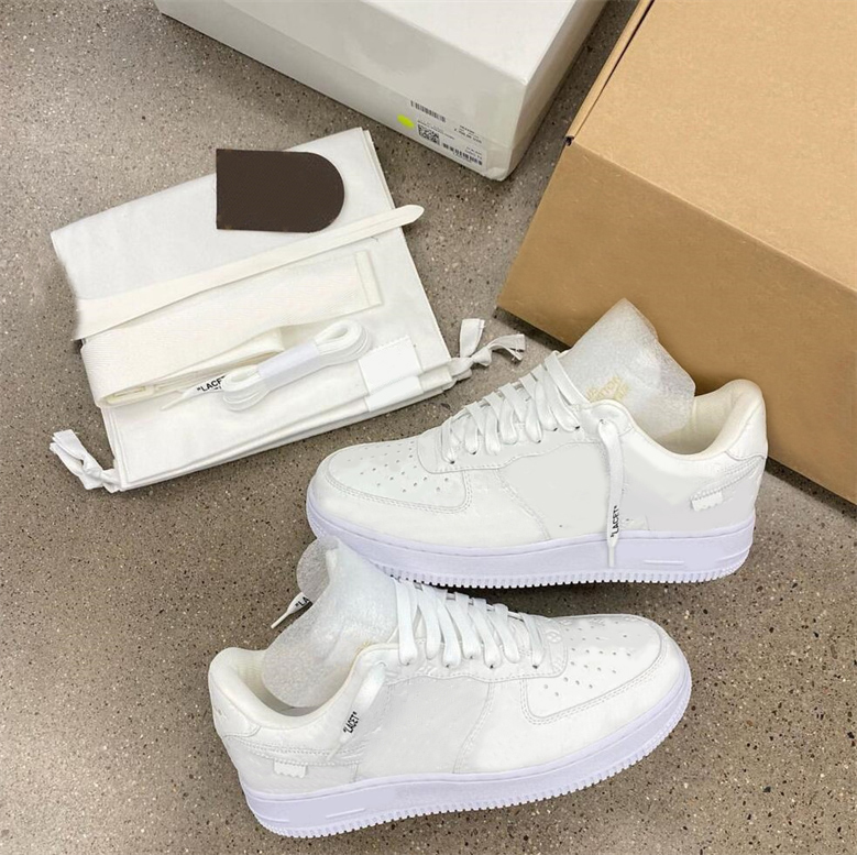 

2023 Designer Flower 1 Low Shoes Luxury Classic Fashion White Black Yellow Gold Red Orange Blue Green Purple Forces Men Women Sports Sneakers With Original box, 14