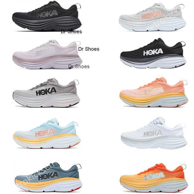 

TOP HOKA ONE Bondi 8 Running Shoe local boots online store training Sneakers Accepted lifestyle Shock absorption highway Designer Women Men, #02 all black size:36-45
