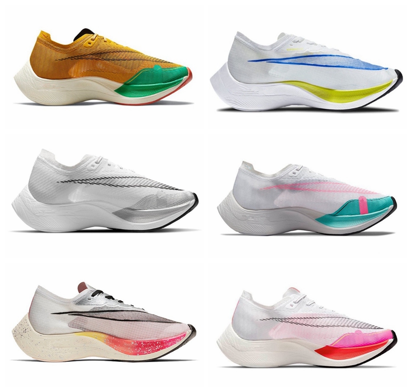 

Zoomx Vaporfly Next% Running Shoes Airs Steve Prefontaine Volt Dark Smoke Grey Tempo Fly knit Hyper Violet Crimson White Black Watermelon Blue Ribbon Sports Sneakers, 10