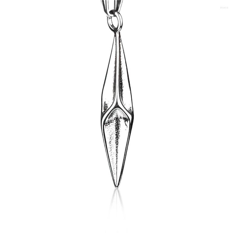 

Pendant Necklaces Titanium Steel Geometric Diamond Antique Stainless Men's Necklace