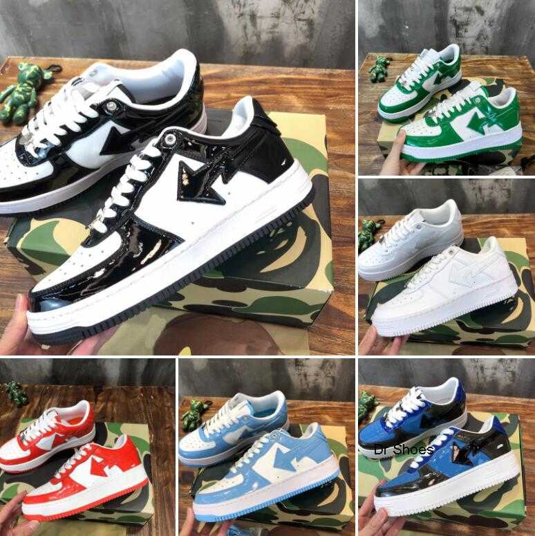 

Bapestas Bapesta Sneakers Baped Sta Casual Shoes Sk8 Casual Shoes Designer Mens Womens STA Sk8 Skate Men Women Bapesta Camouflage Low Top, Color 11