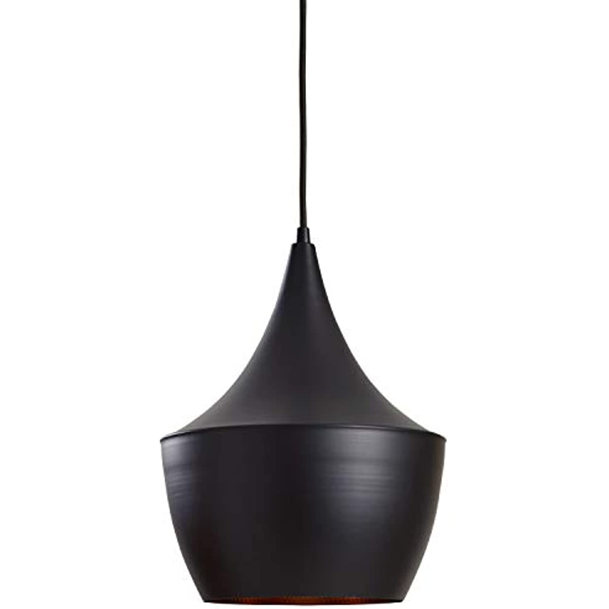 

Rivet Industrial Pendant Light with Bulb, 63"H, Black