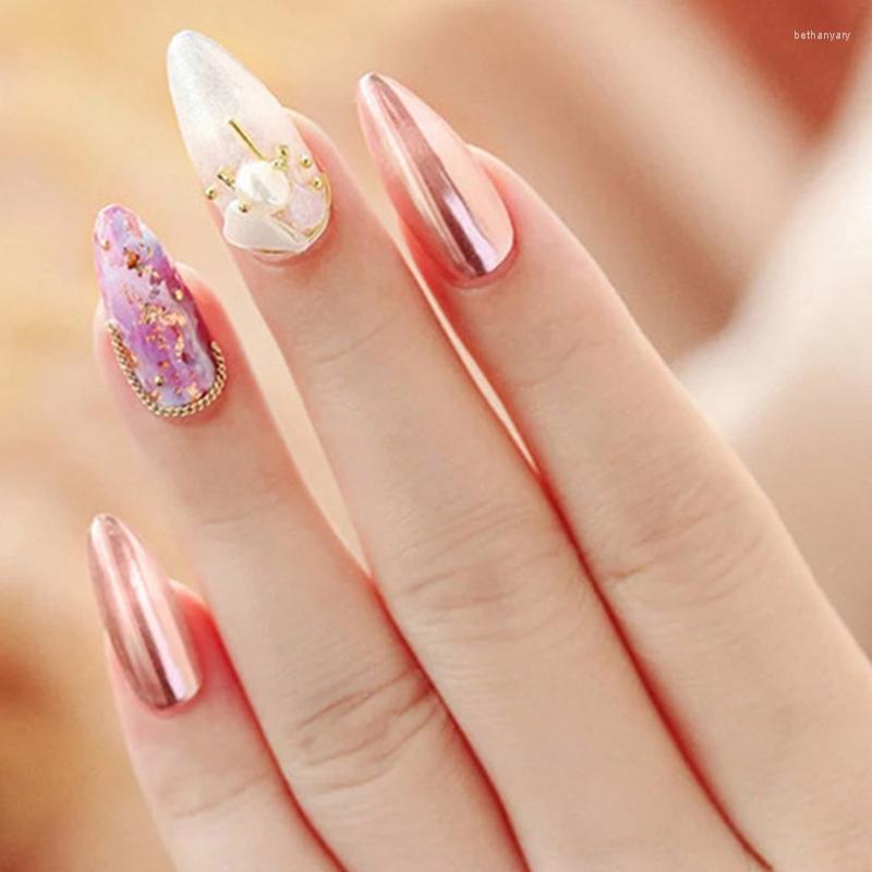 

Nail Glitter 6 Colors Solid Aurora Powder Manicure Mirror Pigment Art Decorations