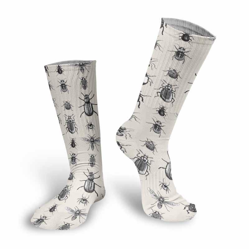 

Sports Socks Novelty Design Funny Printed Summer Women Long High Quality Unisex Cycling Hip Hop Elastic Cotton Calf Men, Style19