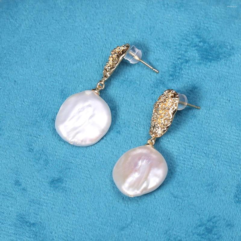 

Stud Earrings Natural Freshwater Pearl Baroque For Jewelry Making DIY Women Party Banquet Gift