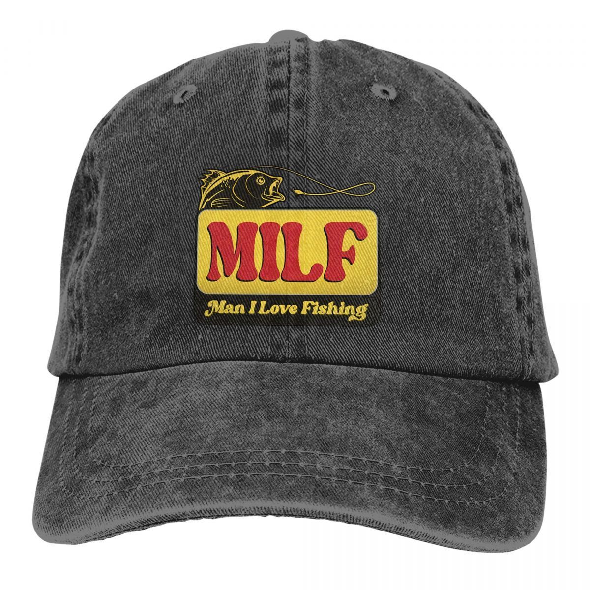

Ball Caps Pure Color Dad Hats MILF Man I Love Fishing Women's Hat Sun Visor Baseball Caps Art Peaked Cap 230316, Khaki