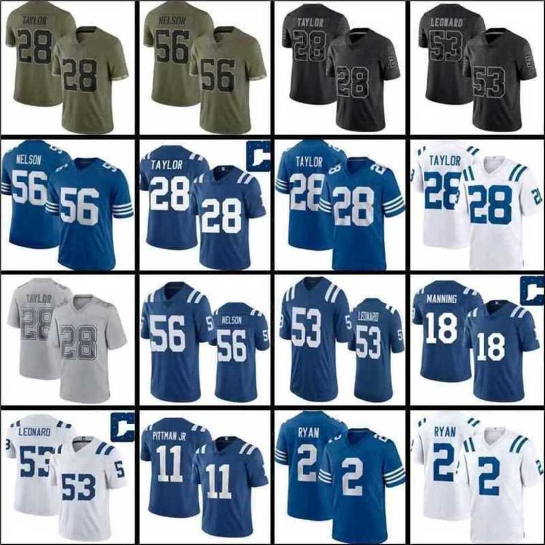 

Taven Bryan Jerseys Colts''28 Jonathan Taylor Matt Ryan Shaquille Leonard Kenny Moore II Quenton Nelson Rigoberto Sanchez Stephon Gilmore Samson Ebukam Matt Gay, Men