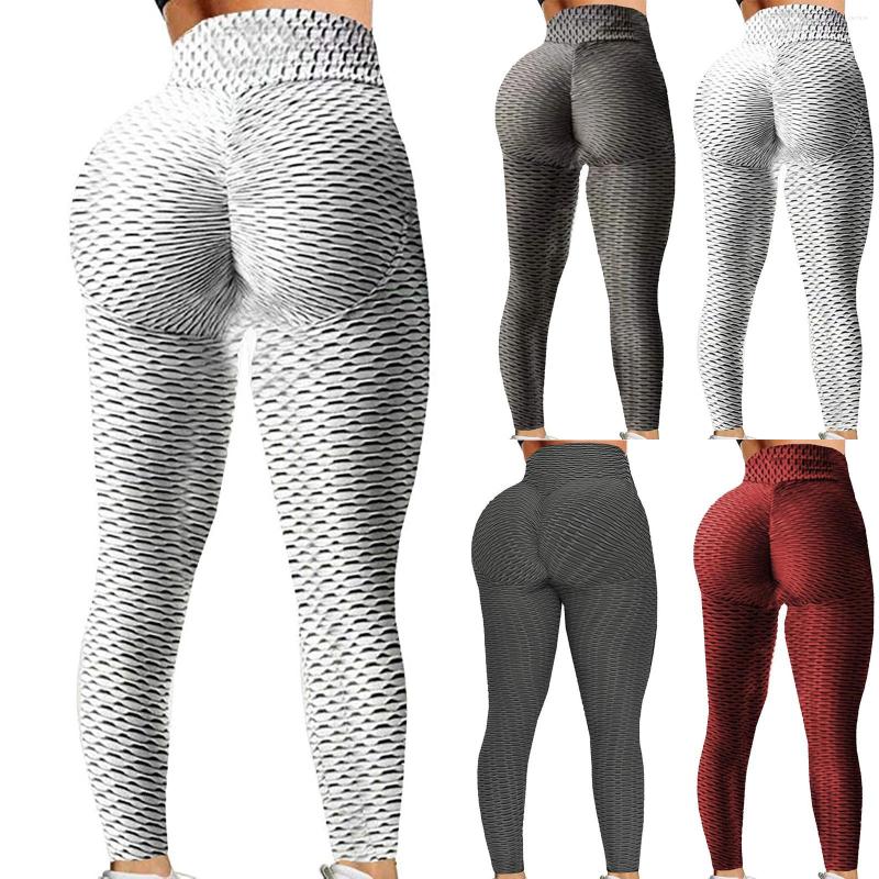 

Active Pants Women's Yoga Leggings Casual Gym Fitness Sports Running Elastic Athletic Workout Leggins Sport, Red