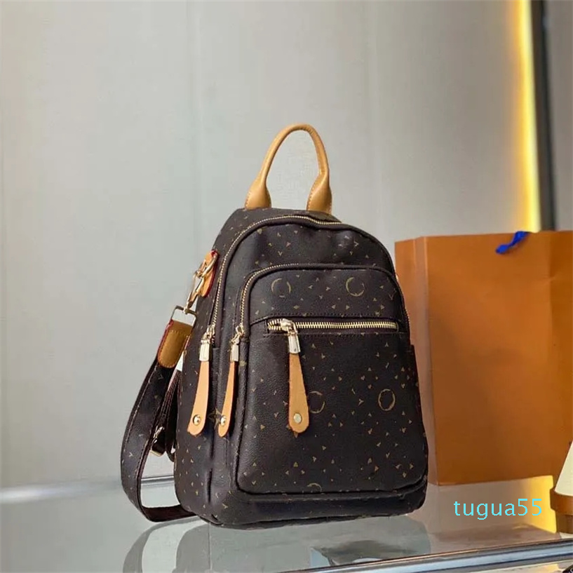 

Designer leather Backpack Shoulder Bags Classic Unisex Handbags Black Back Pack, #2