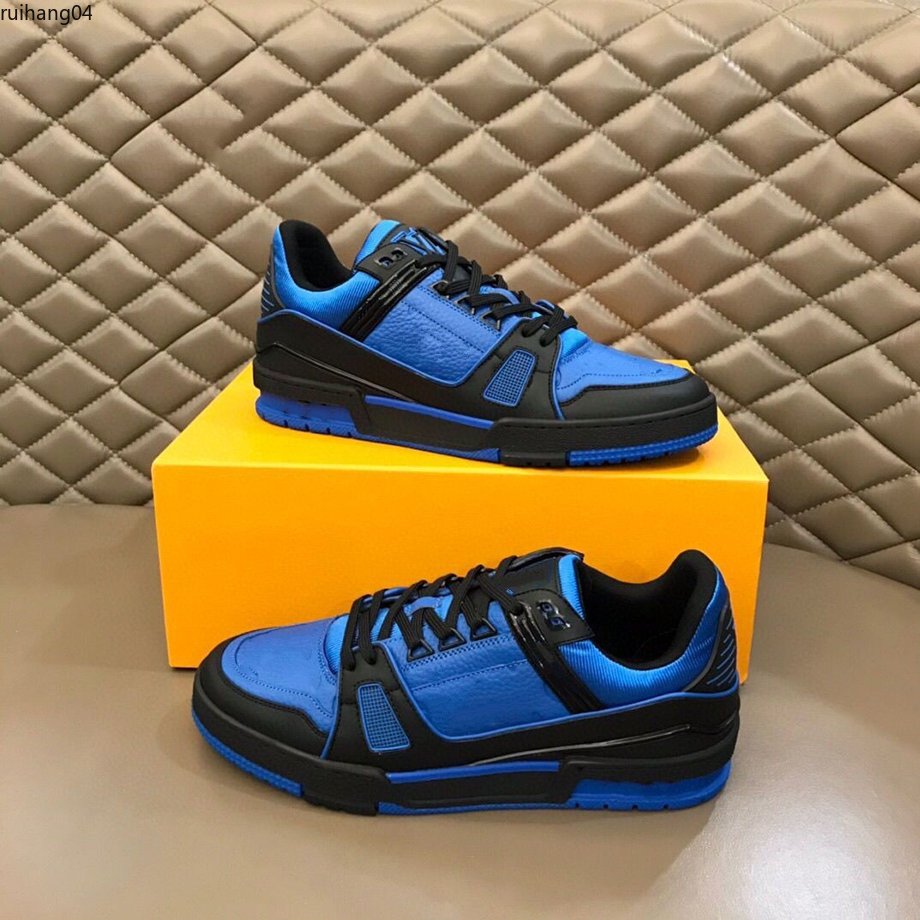 

2022The newest Top quality Outdoor Jogging Men Running Shoes Sport Shoes For Women Genuine Leather Couple walking shoes kaafa rh40005