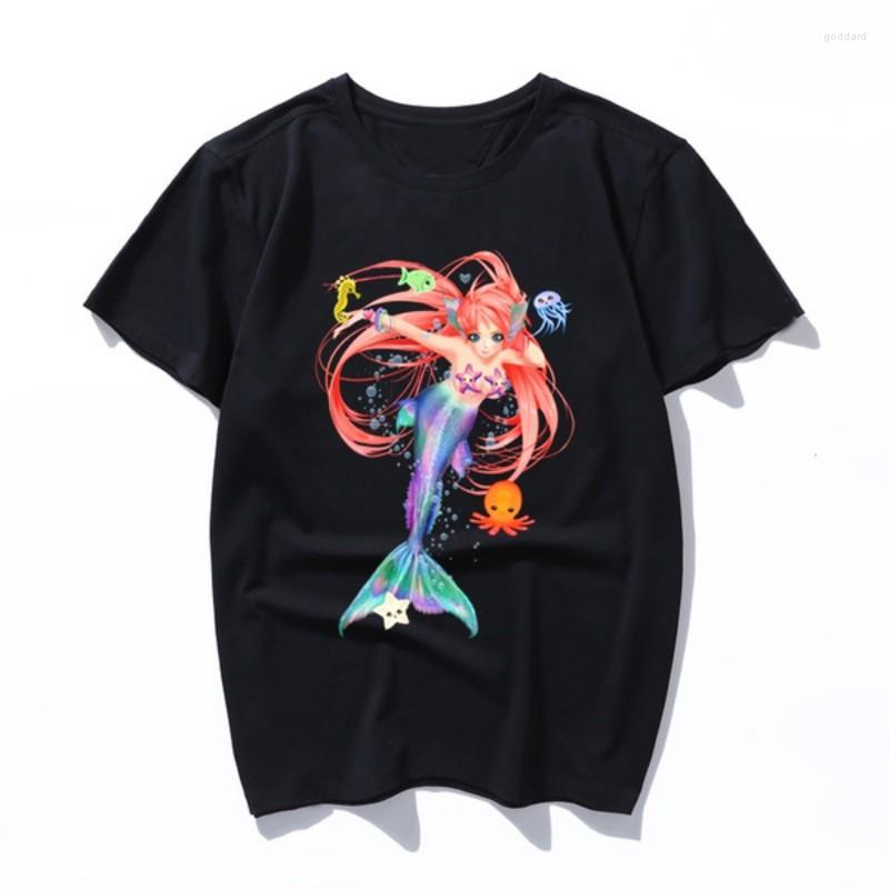 

Men' T Shirts Tiny Merid Women T-shirt Fashion Print Top O-Ne Tee Men 2023 Bla Tops Short Sleeve Tees Camiseta, Black