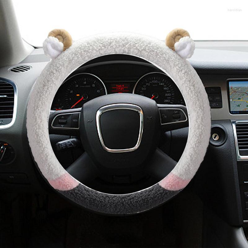 

Steering Wheel Covers Car Elastic Cover 38cm Universal Soft Auto Decoration DIY Accessories