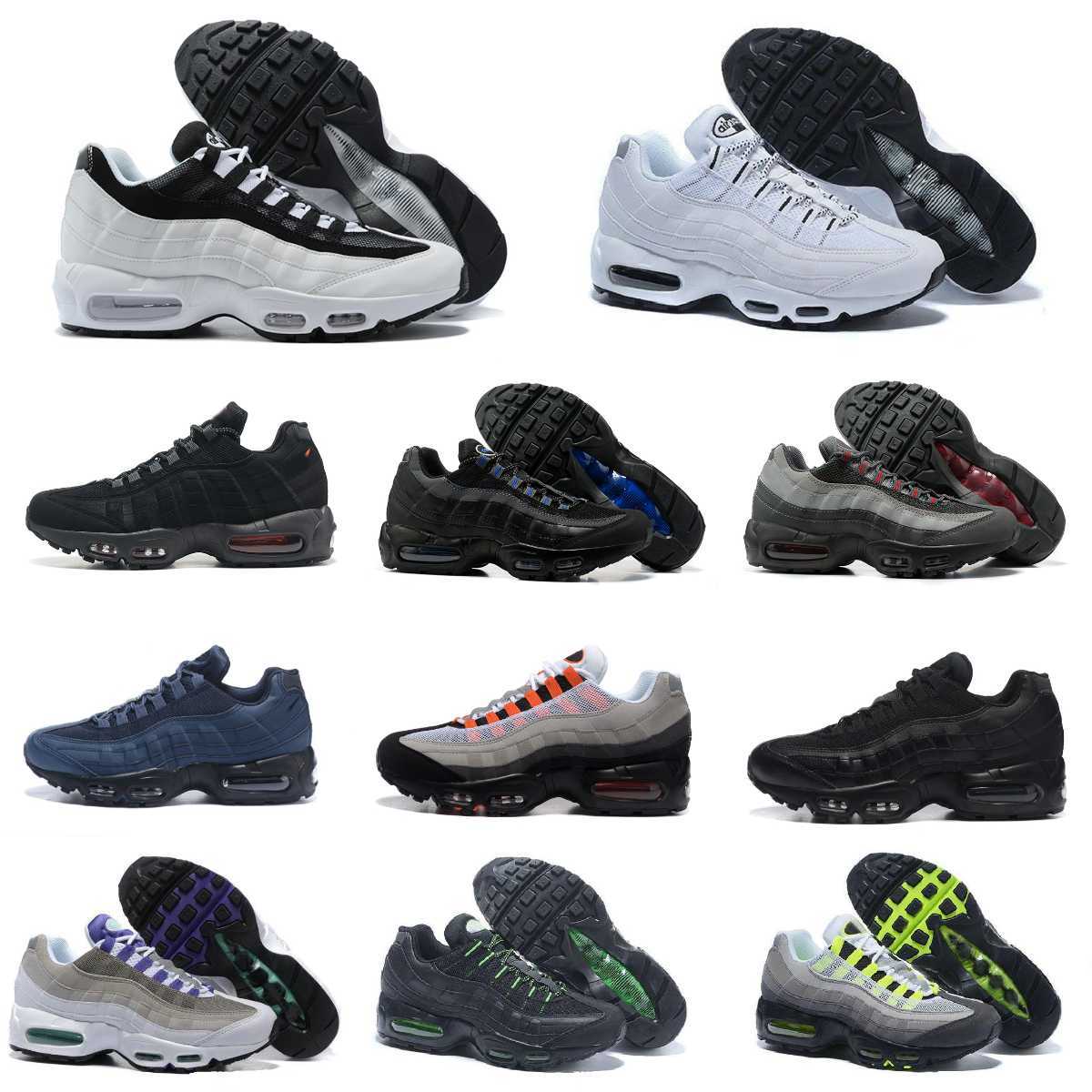 

Train 95 Mens Running Sports Shoes Airmaxs 95s Classic OG Triple Solar Red Black White Club Neon Cork Greedy Dark Smoke Grey 20th Anniversary Grape Safari Sneakers S17, Please contact us