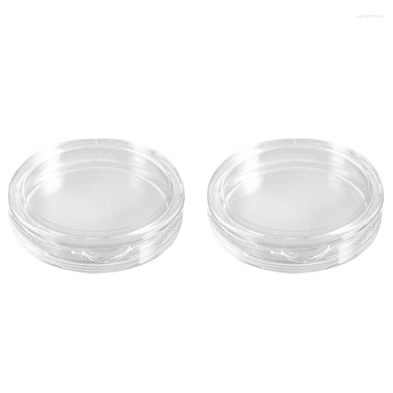 

Jewelry Pouches 20 Pcs Transparent Small Plastic Coin Box 18mm & 2m