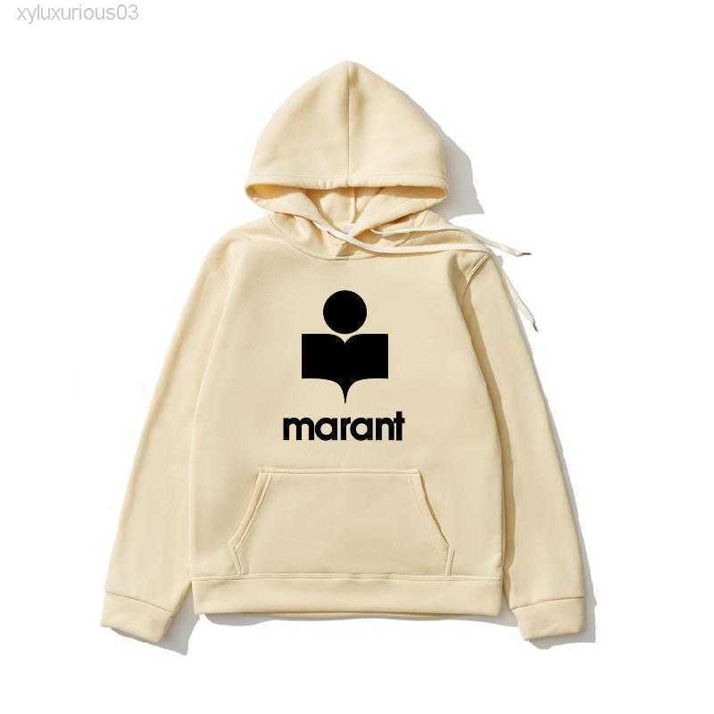 

Men' Hoodies Sweatshirts Drop Marant Fall Spring Clothes Fun Hooded Leisure Sweatwear Men Women China Simple Strange Thingsmen, Orange
