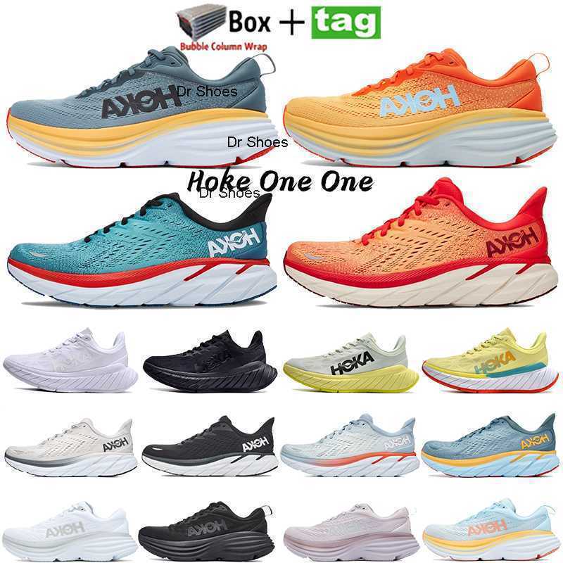 

Designer Hokas Casual Shoes Bondi Clifton 8 Carbon x 2 Sneakers Accepted Lifestyle Shock Absorption Designers Men Women Shoe Hoka One, #color 1