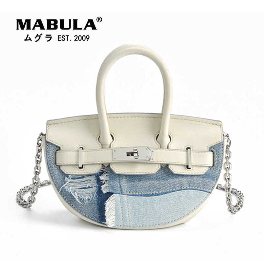 

Retro Half Moon Design Women Top Handle Hobo Purse Unique Lock Leather Crossbody Bag Vintage Satchel Handbags 230315