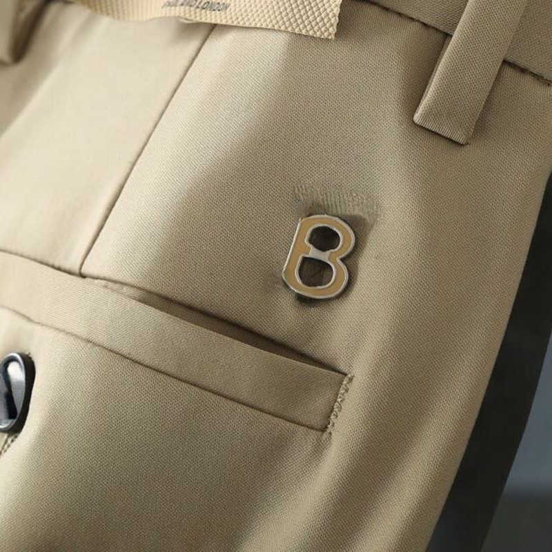 

Men's jeans designer casual pants Bur Straight Leg Luxury Metal Letter Pants Business Casual Denim Pants Zipper Access Control Jeans Sweatpants size 42, Black