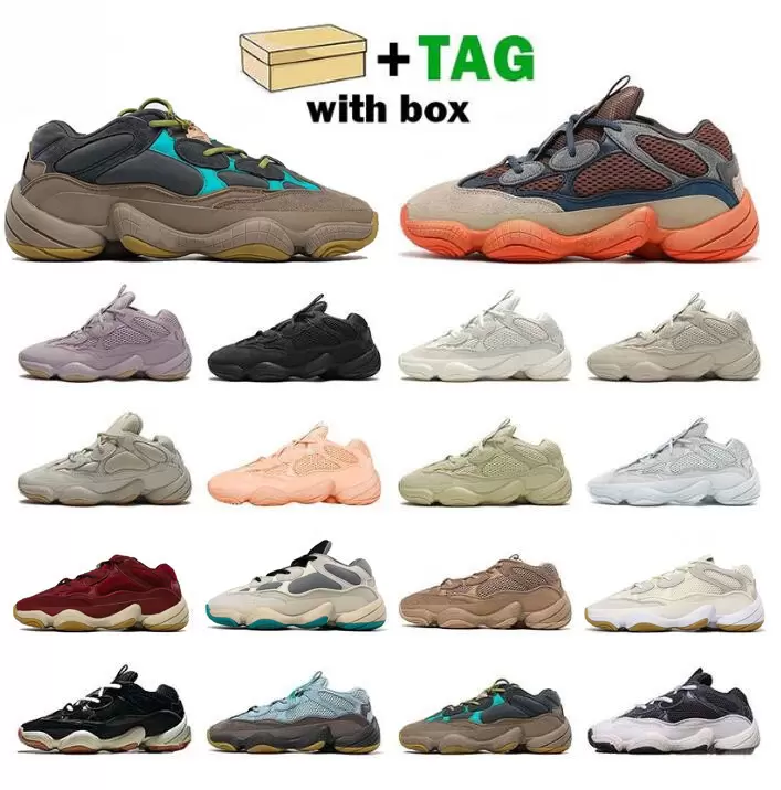 

Outdoor Running Shoes Men Women Utility Black Bone White Ash Grey Clay Brown Salt Soft Vision Supermoon Yellow Taupe Light Womens Mens Trainer Sneakers Sports Box, 19