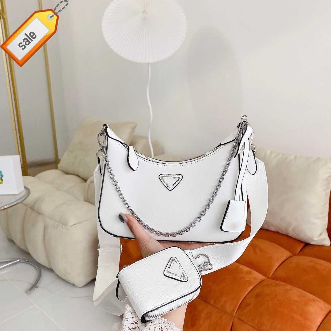 

Luxurys Brand Designer Shoulder Bags 2023 New Women's Fashion 3-in-1 Waterproof Nylon Single Shoulder Crossbody Bag 8 Color Choice Gift Box Factory Direct Sale