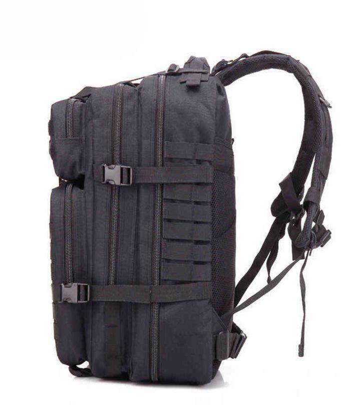 

50L Outdoor Tactical Backpack Military Molle Waterproof Climbing Trekking Camping Hiking Sports Bag Travel Rucksacks Gear T2208018660284, Green