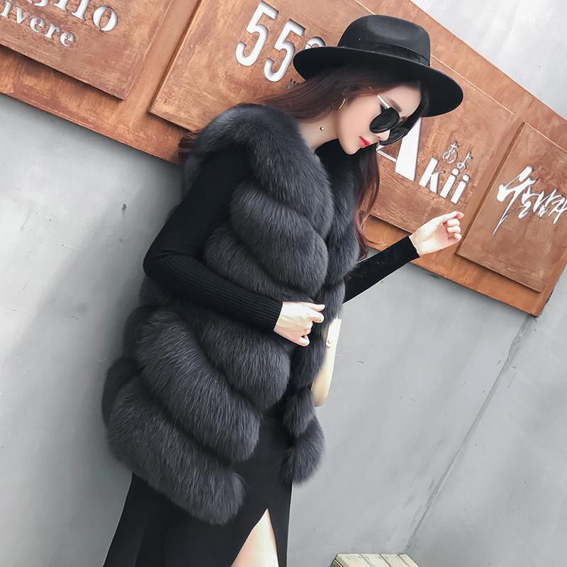 

Women' Fur & Faux Women Clothes Autumn Winter Vest Coat Warm Thick Jacket Korean Vintage Slim Waistcoat Manteau Femme Hiver ZL661, Dark pink