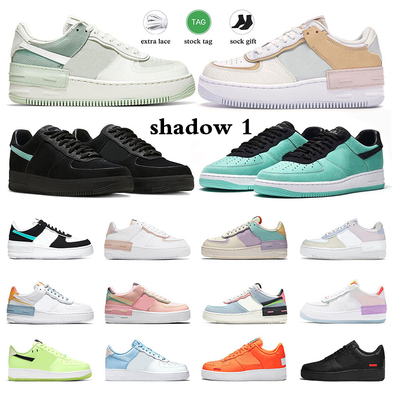 

men women platform shoes 1 shadow Pistachio Frost Spruce Aura White Black Aurora Pale Ivory Pink Oxford Classic Utility Orange womens sports trainers, 34 40-45