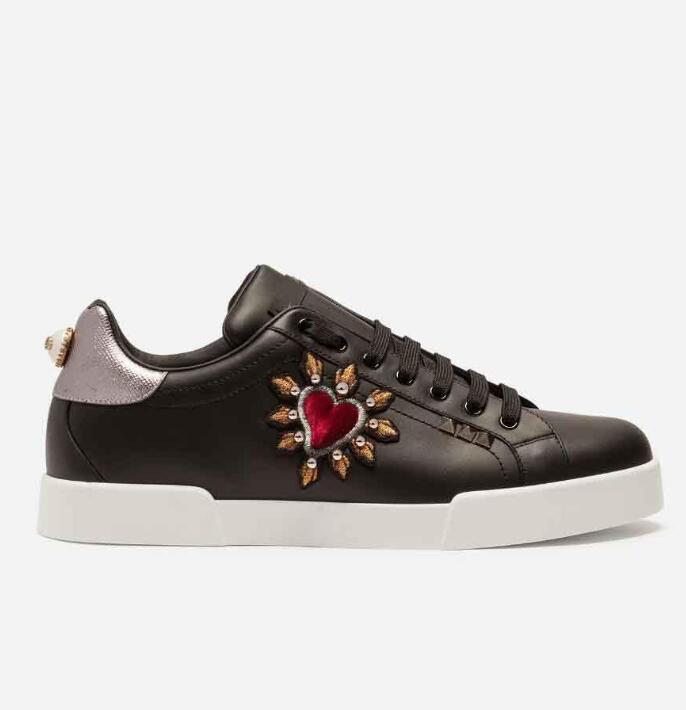 

Luxury Design Dress Shoes White Leather Calfskin Napa Sneakers Shoes Comfortable Low Top Flats Outdoor Sneakers Men's Walking EU38-44, Gradient color