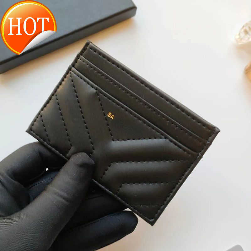 

Luxury Brand Designer Change Purse Card pack Cow Pickup Bag Women's 2023 New Leather Compact Portable Multi-card Ultra-thin Light Simple Sweet Factory Direct Sale, Gift box packing