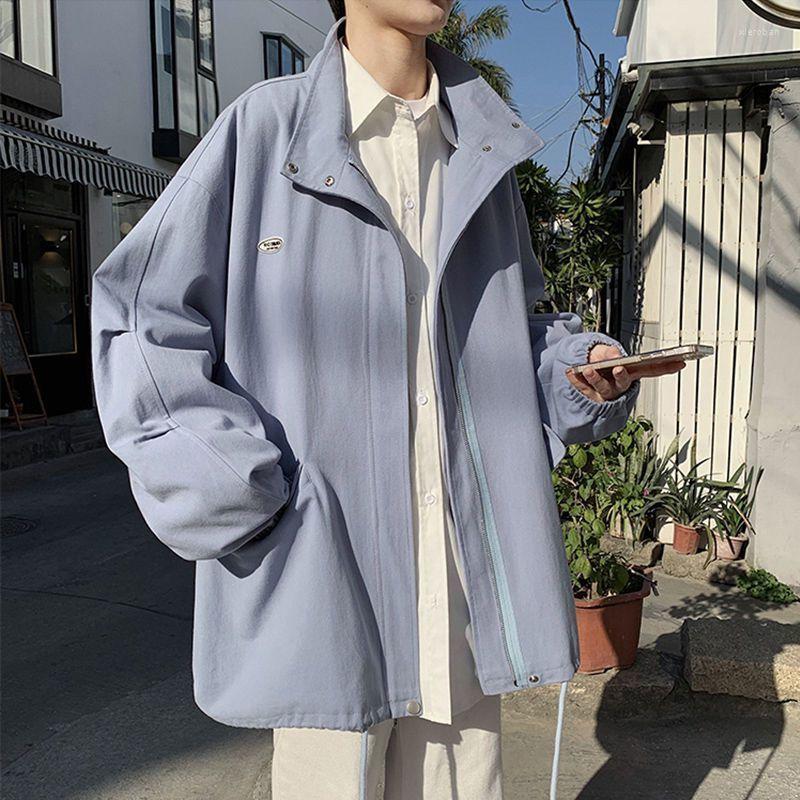 

Women's Jackets Tactical Jacket For Men Women Autumn 2023 Trendy Versatile Cool Loose Simple Spring Unisex Elegant Baseball, 1087 blue