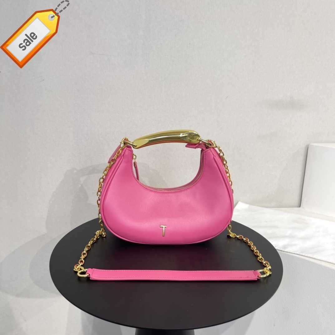 

Luxurys Brand Designer Bags Handbag Shoulder Crossbody Bag Tote bag New Round Handle Small Design Foreign Trade Women's Armpit Senior Leisure Factory direct sales, Color 2 size 23x10x16cm