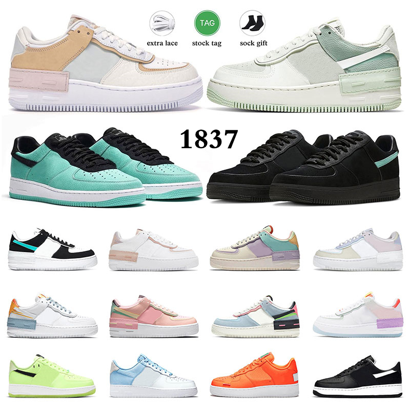 

2023 for me women 1 shadow platform shoes Spruce Aura Pistachio Frost Triple White Black Aurora Utility womens sports trainer sneakers size 36-45, 32 40-45
