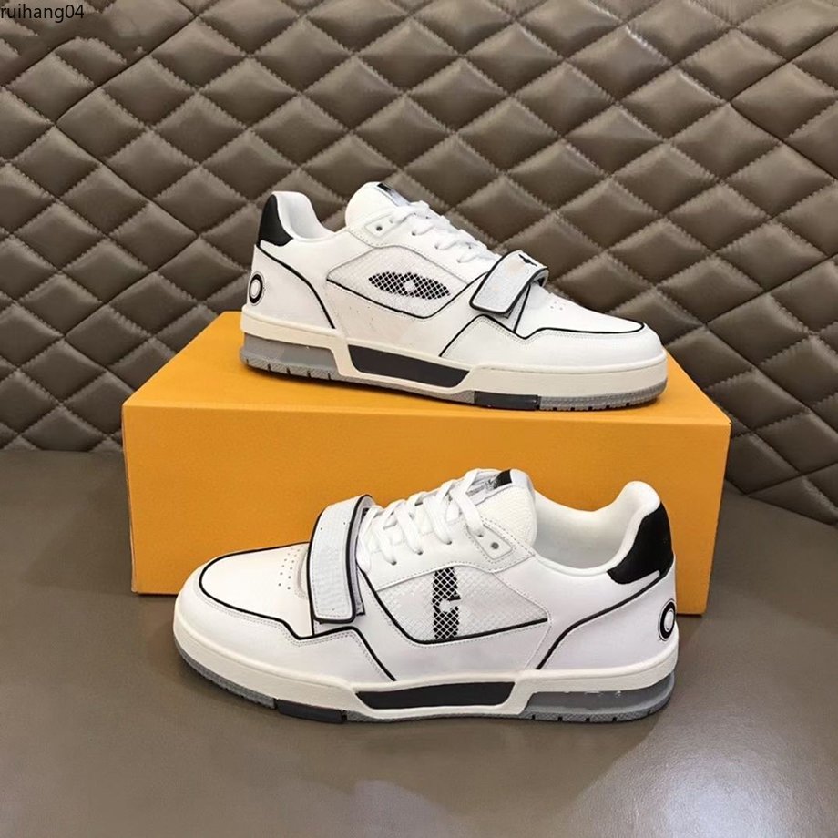 

2023S Luxury Men's casual shoes Imported calfskin and Magic Sticky design US39-45 mkjllpiu rh400002