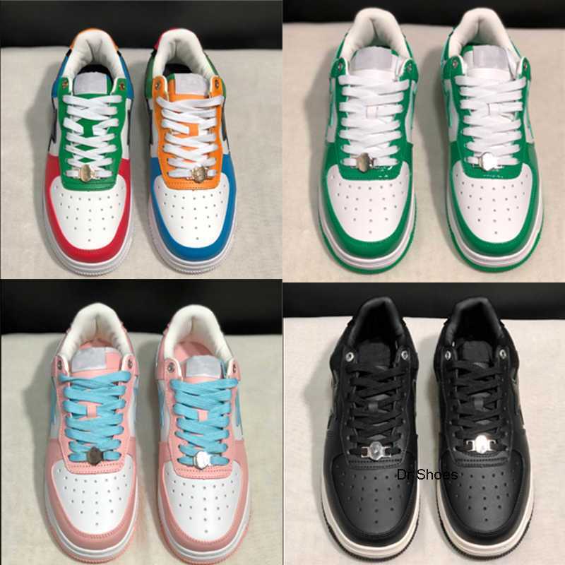 

Designer Platform Trainers Bapestas Baped Sneaker Men Women Casual Shoes Fashion SK8 Sta Camo Black White Camouflage Mens Trainer Sports