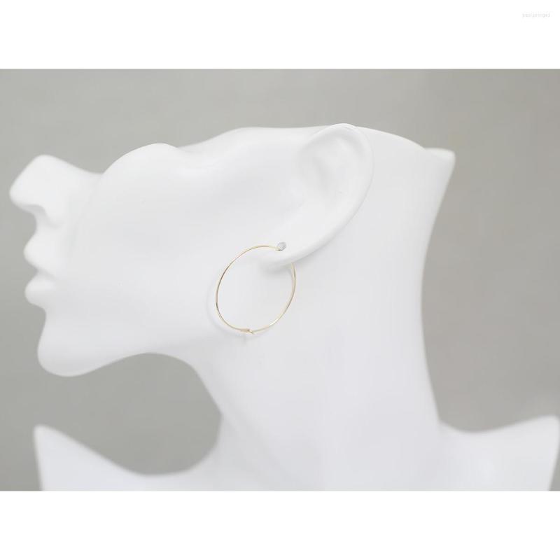 

Hoop Earrings Beadsnice Earring Setting Gold Filled 20mm 25mm Daily Wear ID 39945