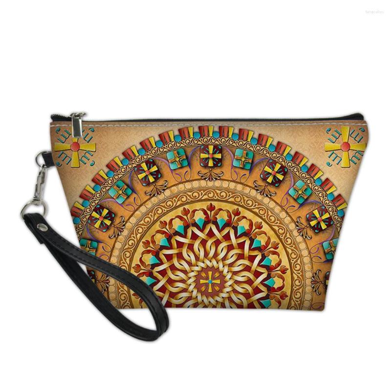 

Cosmetic Bags Fashion Women Bag Girl African Datura Flowers Printing Makeup Beauty Case Professional Make Up Travel Pouch, Hwd01361z8
