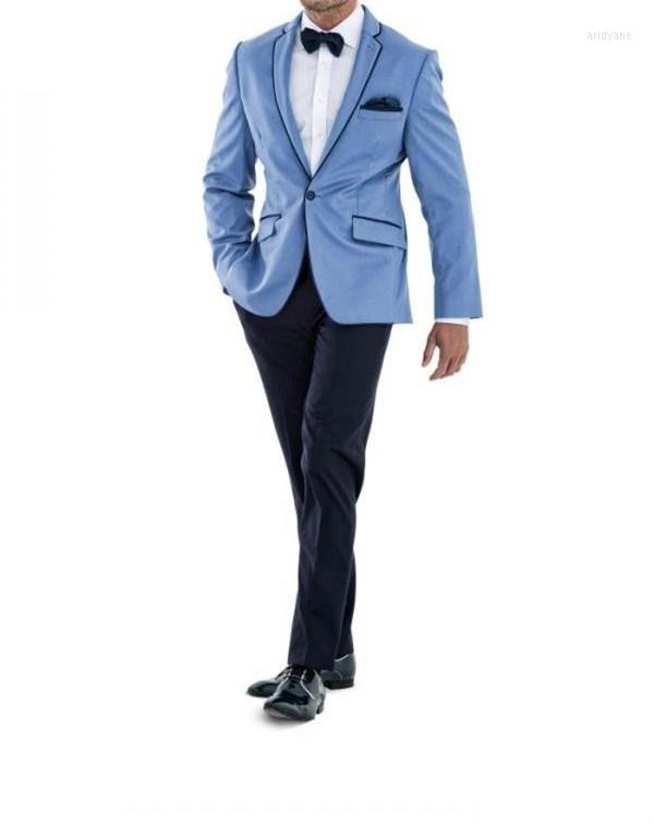 

Men's Suits Custom Made Groomsmen One Button Groom Tuxedos Notch Lapel Men Wedding/Prom Man Blazer ( Jacket Pants Tie) C353, Same picture