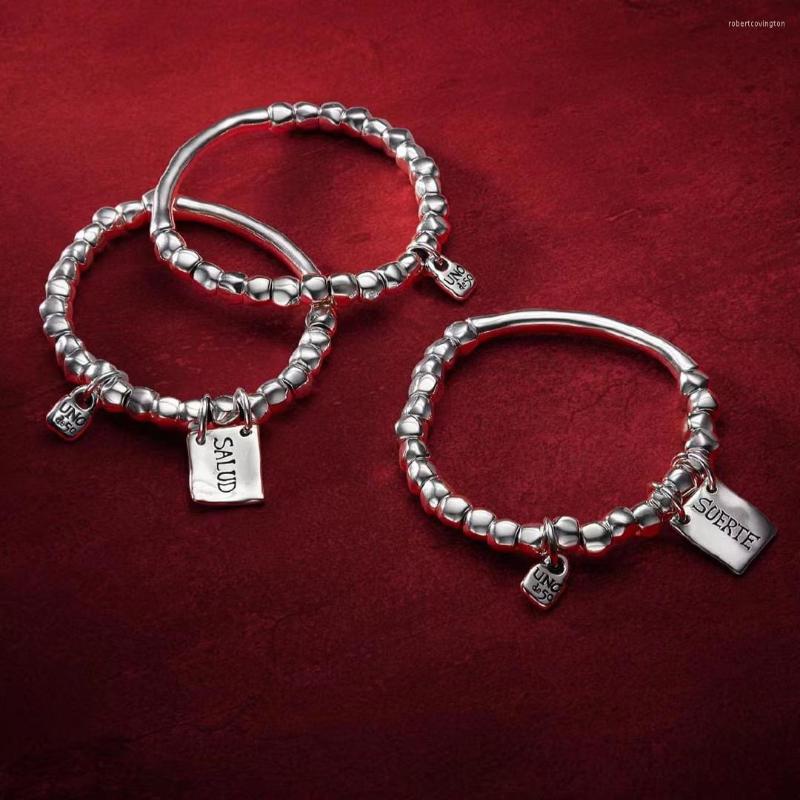 

Charm Bracelets 2023 Plated Fashion 925 Silver Color Red String Green Bead Bracelet Free Wholesale