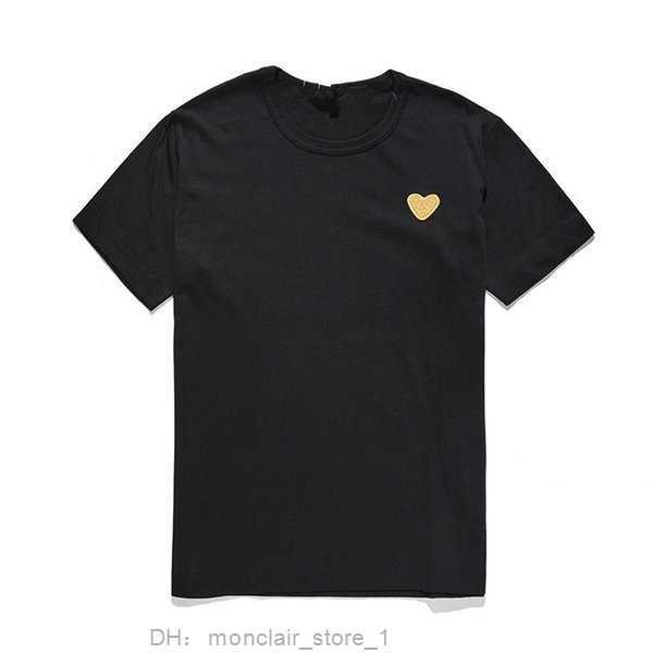 

Men' T-shirts Play t Designer Cdg Embroidery Red Heart Commes Des Casual Women Shirts Badge Quanlity Tshirts Cotton Short Sleeve Summer Loose Oversize Tee 4 LEVS, 15