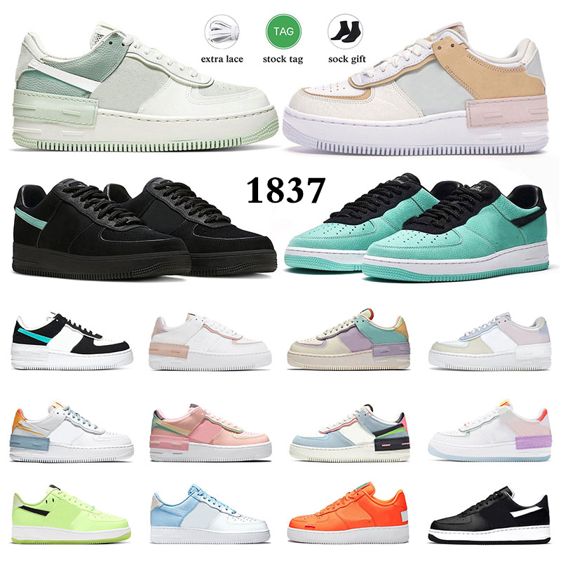 

men women platform shoes 1 shadow Pistachio Frost Spruce Aura White Black Aurora Pale Ivory Pink Oxford Glacier Blue Classic Utility womens sports trainers, 19