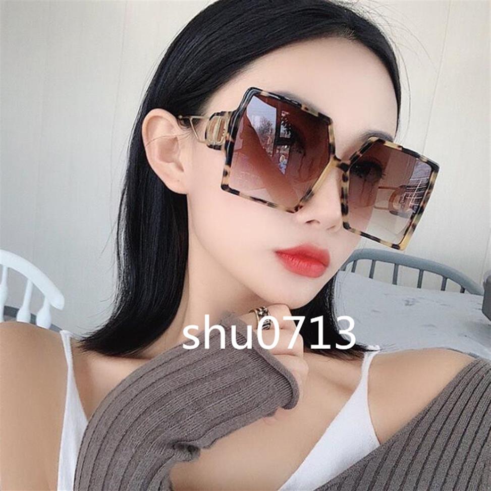 

designer sunglasses For Women Special UV Protection Goggle Vintage big square Frame Top Quality Come With Package230o