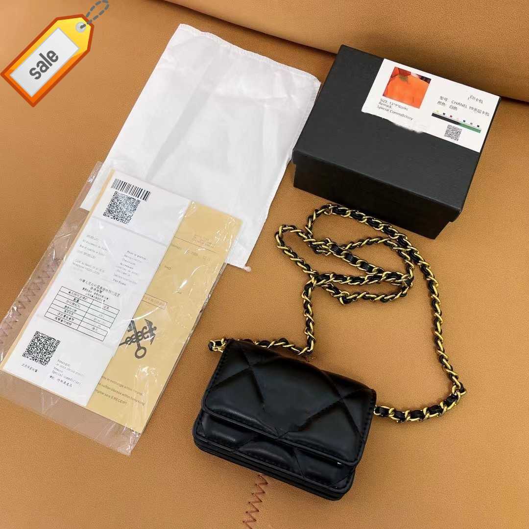 

Luxury Women's Brand Designer Shoulder Bags 2023 New Fashion Ringer Mini Crossbody Bag Portable Envelope Package Gift Box Packaging Factory Direct Sale, Black