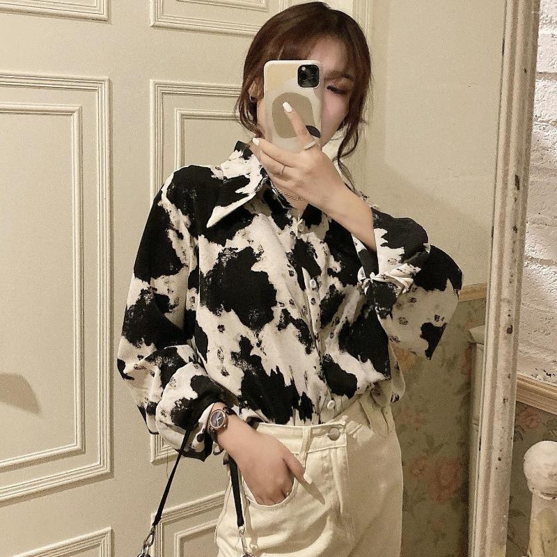 

Women' Blouses Blouse Women Shirt Women' 2023 Spring And Autumn Long Sleeve Top Loose Blusas Mujer De Moda, Black